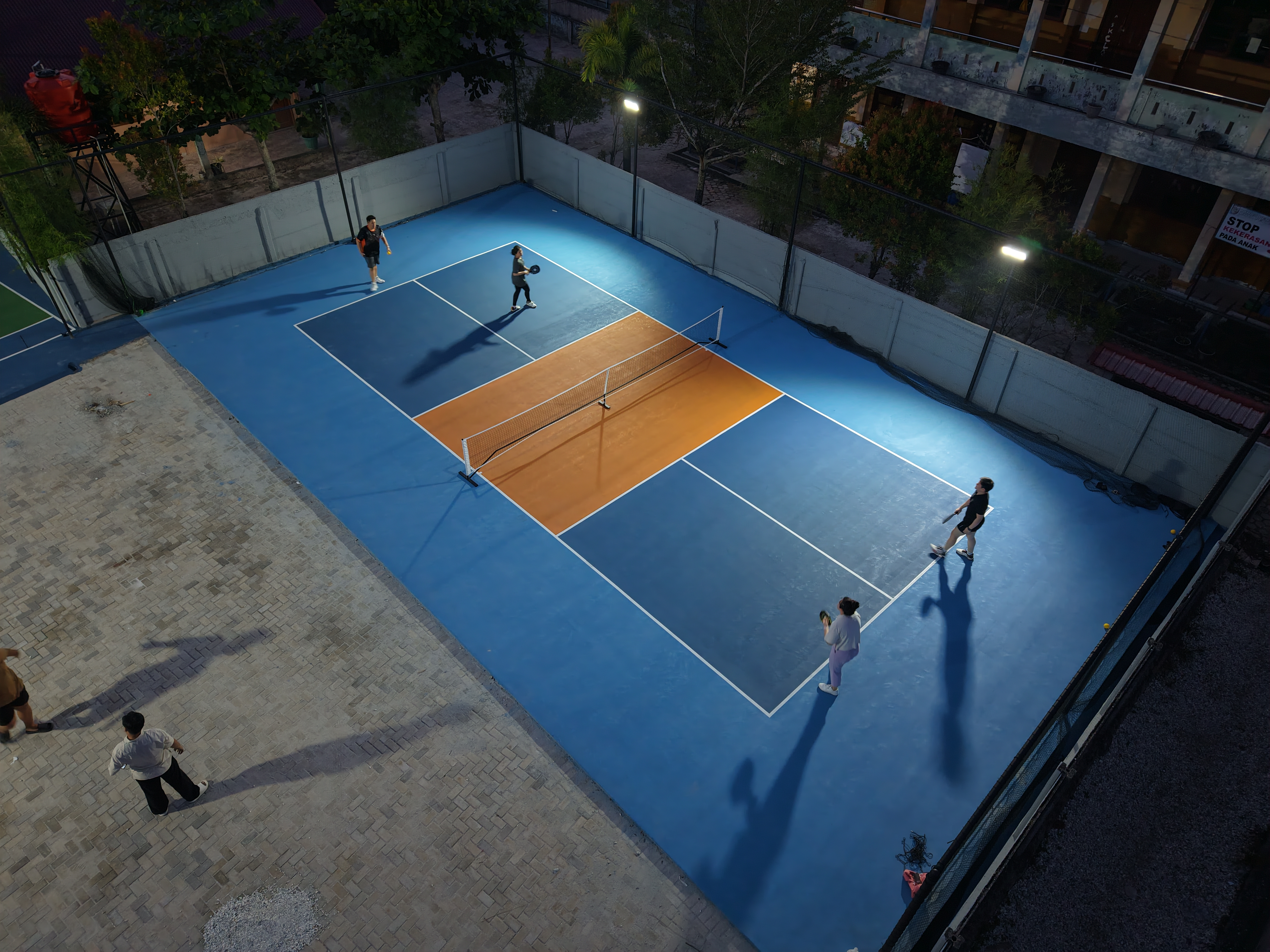Lapangan pickleball Riau Sport Center
