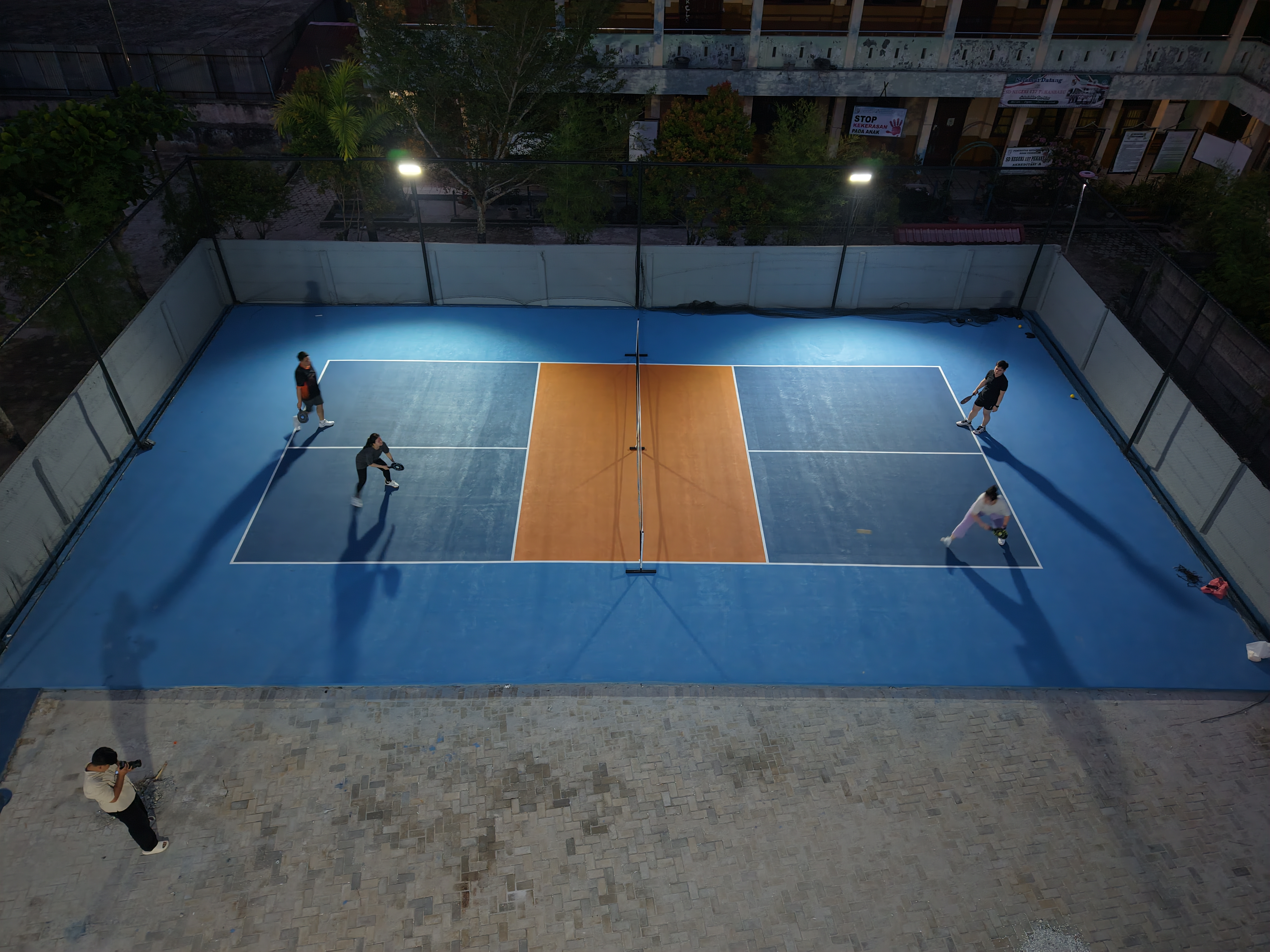 Lapangan pickleball lain di Riau Sport Center